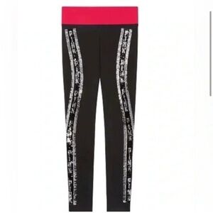 PINK Victoria's Secret bling leggings L